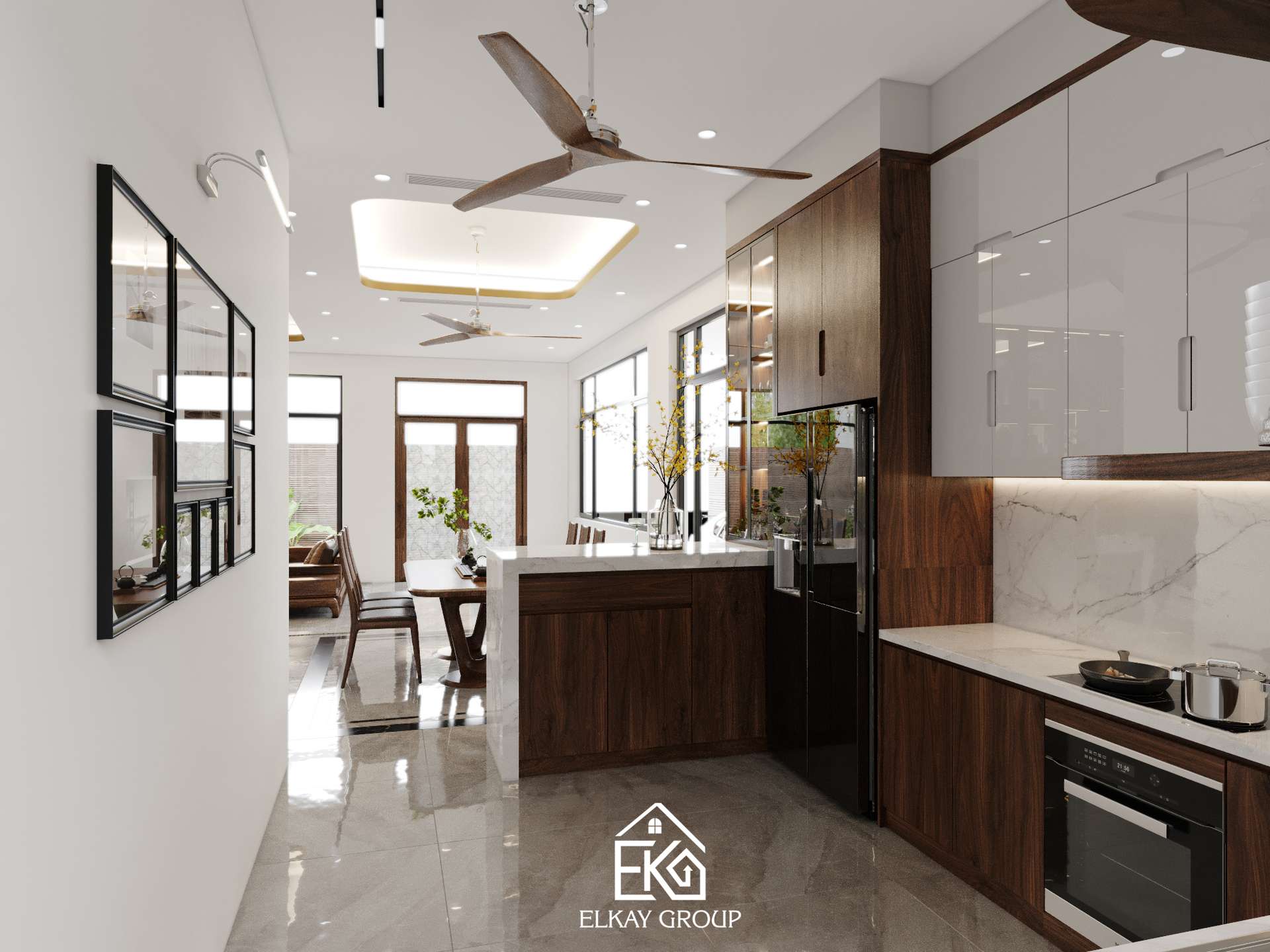 Thi công nội thất nhà phố 1.2